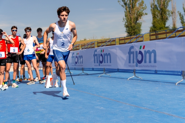 Denis Agavriloaie - CS Esercito Laser Run
CAMPIONATO ITALIANO JUNIOR PENTATHLON MODERNO
Maschile e Femminile
Roma – Montelibretti 17-19 aprile 2026
Foto D. Montano / DBM - Deepbluemedia