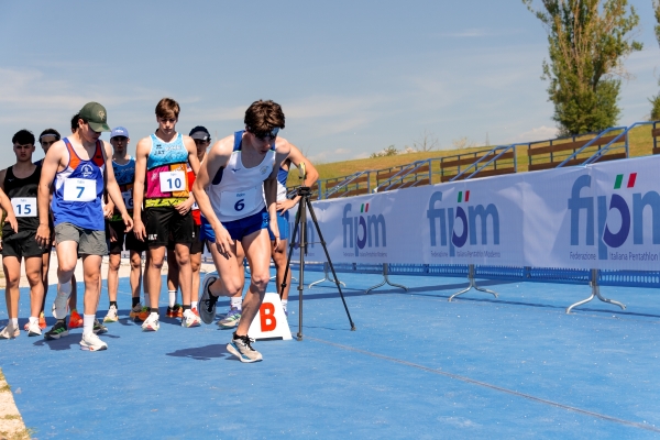 Davide Prandi - A.S.D. P.M. TORINO Laser Run
CAMPIONATO ITALIANO JUNIOR PENTATHLON MODERNO
Maschile e Femminile
Roma – Montelibretti 17-19 aprile 2026
Foto D. Montano / DBM - Deepbluemedia