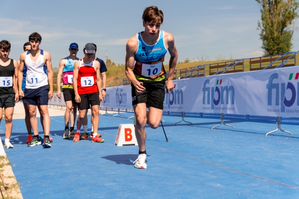 Alessandro Boero - A.S.D. JUNIOR ASTI Laser Run
CAMPIONATO ITALIANO JUNIOR PENTATHLON MODERNO
Maschile e Femminile
Roma – Montelibretti 17-19 aprile 2026
Foto D. Montano / DBM - Deepbluemedia