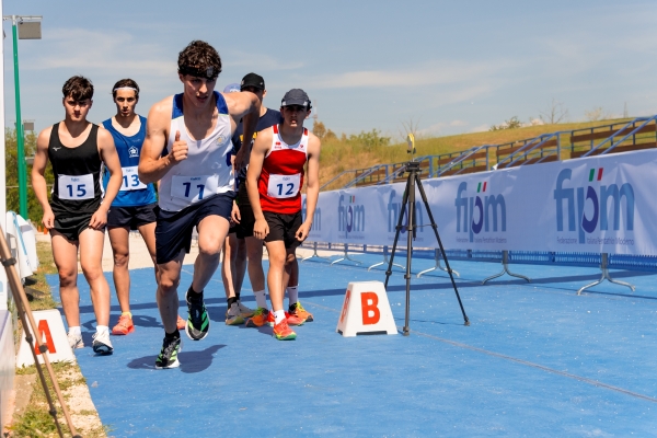 Matteo Beggio - A.S.D. P.M. TORINO Laser Run
CAMPIONATO ITALIANO JUNIOR PENTATHLON MODERNO
Maschile e Femminile
Roma – Montelibretti 17-19 aprile 2026
Foto D. Montano / DBM - Deepbluemedia