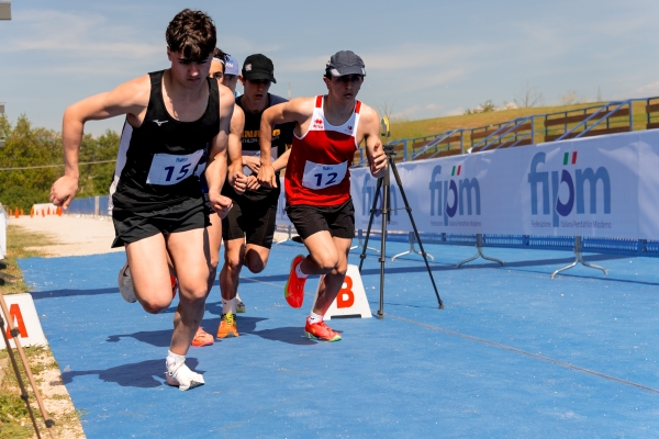 Matteo Nocetti - Agon A.S.D. Laser Run
CAMPIONATO ITALIANO JUNIOR PENTATHLON MODERNO
Maschile e Femminile
Roma – Montelibretti 17-19 aprile 2026
Foto D. Montano / DBM - Deepbluemedia