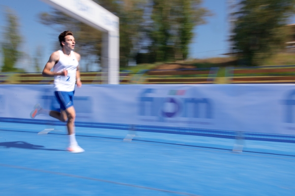 Denis Agavriloaie - CS Esercito in gara nei Laser Run
CAMPIONATO ITALIANO JUNIOR PENTATHLON MODERNO
Maschile e Femminile
Roma – Montelibretti 17-19 aprile 2026
Foto D. Montano / DBM - Deepbluemedia