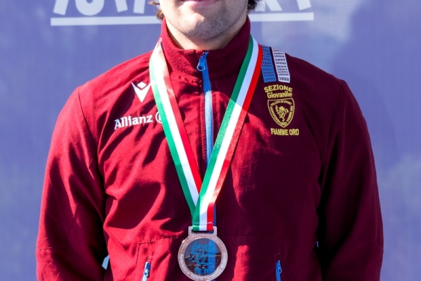 Leonardo Caccia - G.S. FIAMME ORO, Medaglia di Bronzo in gara nei Podio
CAMPIONATO ITALIANO JUNIOR PENTATHLON MODERNO
Maschile e Femminile
Roma – Montelibretti 17-19 aprile 2026
Foto D. Montano / DBM - Deepbluemedia